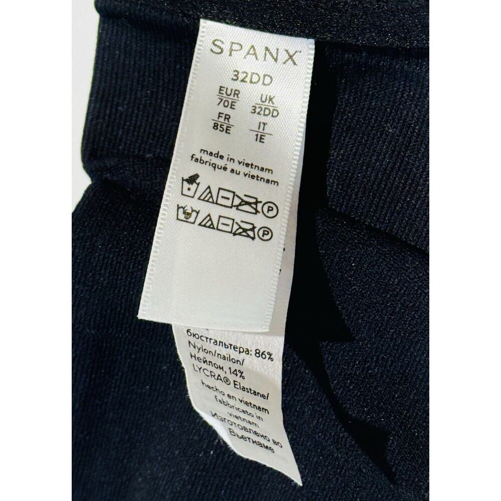 SPANX SPANX Smooth Brallelujah Lightly Lined Full Coverage Bra Black Size 32DD - Picture 11 of 11